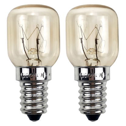 Show details for 40W Oven Lamp 300°C E14 - Pack of 2 Picture of 40W Oven Lamp 300°C E14 - Pack of 2